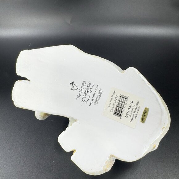 Tim Coffey Polar Bear Holiday Figurine 2007 Demdaco The Nature of Christmas VTG - Picture 5 of 11